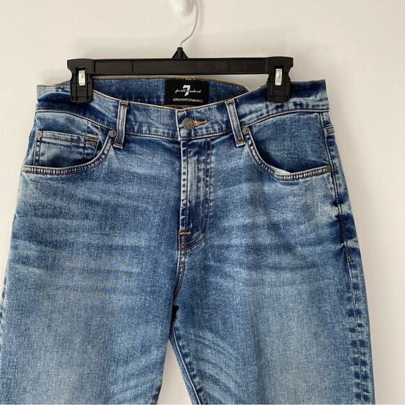 7 For All Mankind Adrien Clean Pocket Luxe Performance Jeans size 30 - Picture 4 of 9